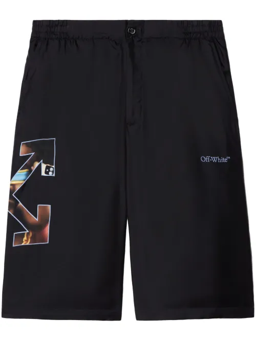 Off-White short Barber Arrow - Noir - Off-White - Modalova