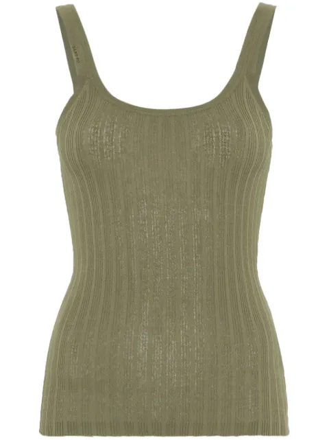 SANDRO camiseta tejida de canalé