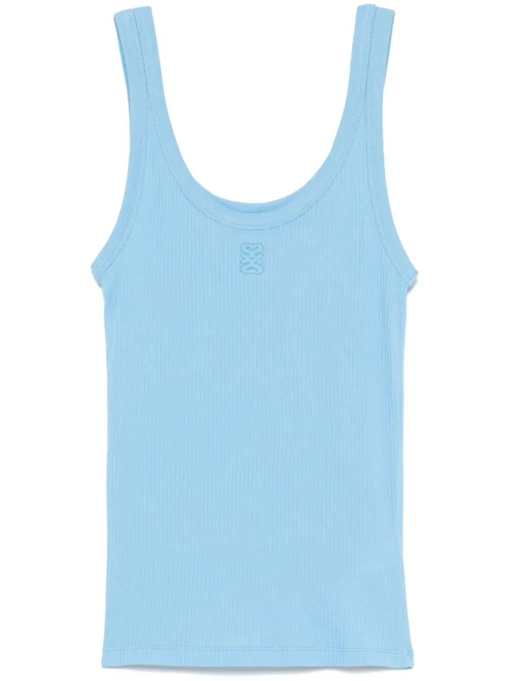 SANDRO Geripptes Trägershirt | Blau | Image 1