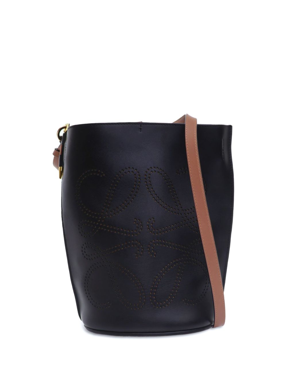 Loewe 2019 Anagram Perforated Leather Gate bucket bag Women