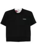 Gucci logo-intarsia T-shirt - Black