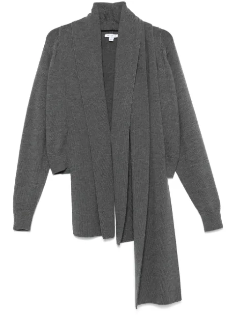 Alaïa scarf-embellished cardigan