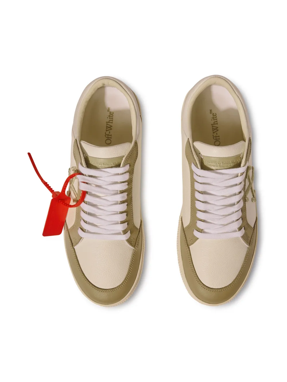 Off-White New Vulcanized sneakers Neutrals