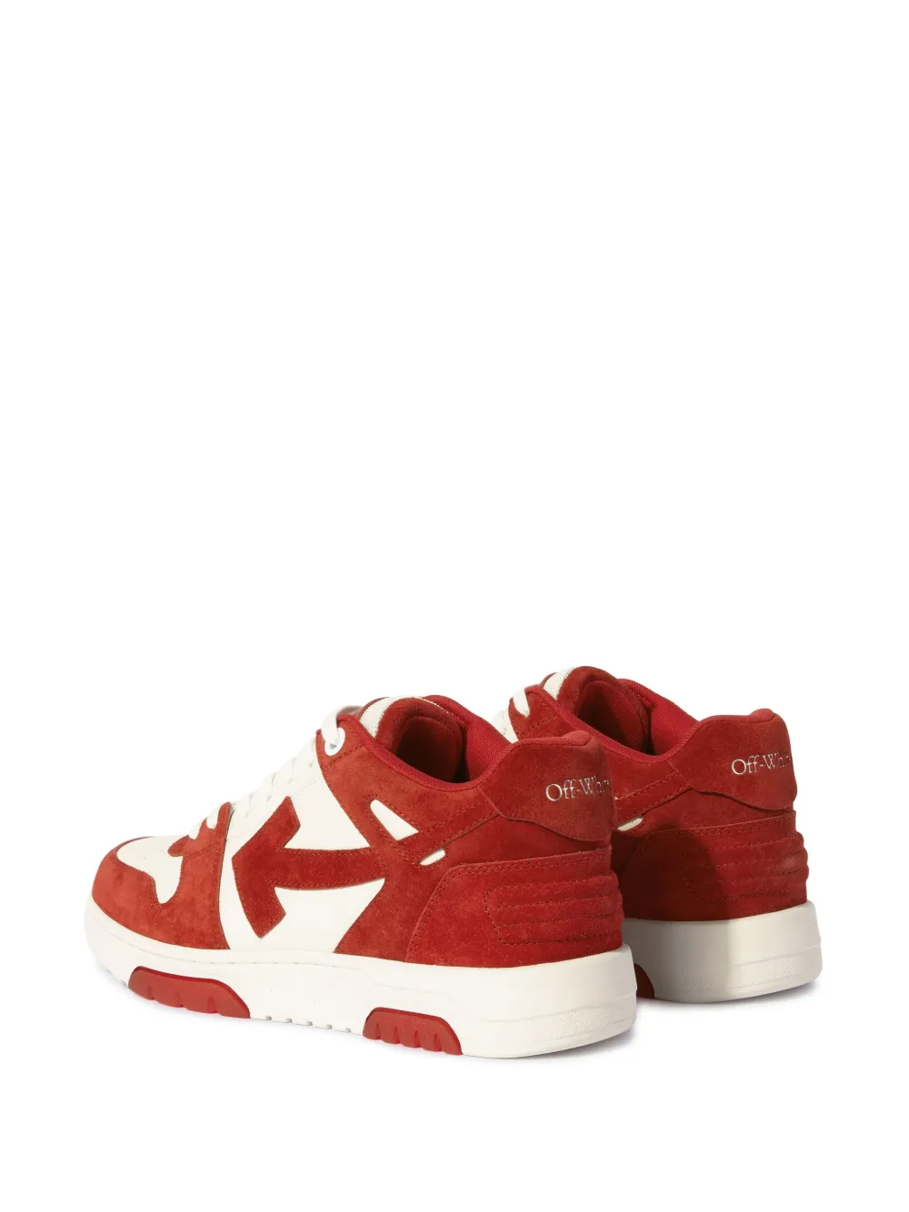 Off-White Out Of Office sneakers Rood