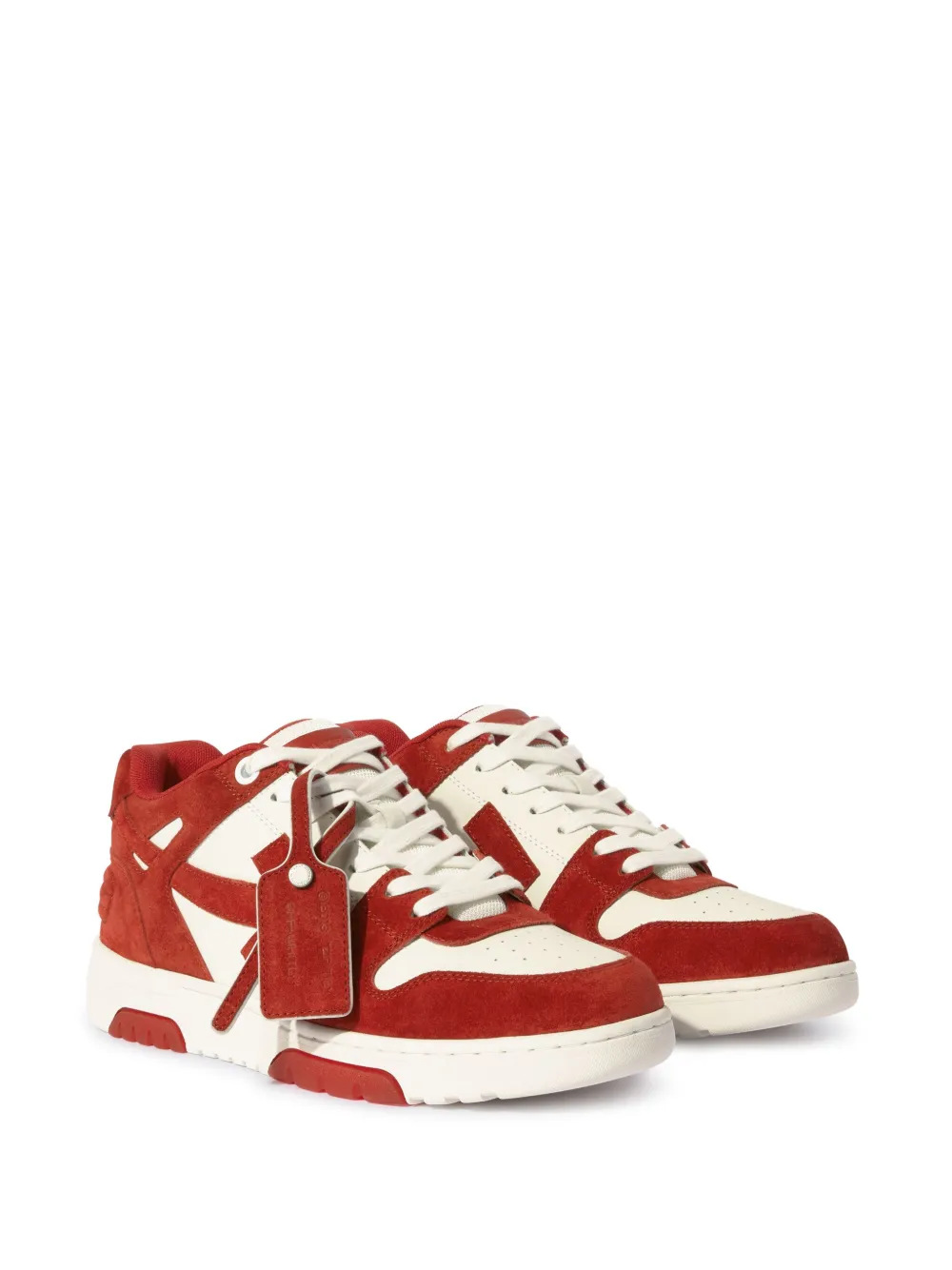 Off-White Out Of Office sneakers Rood