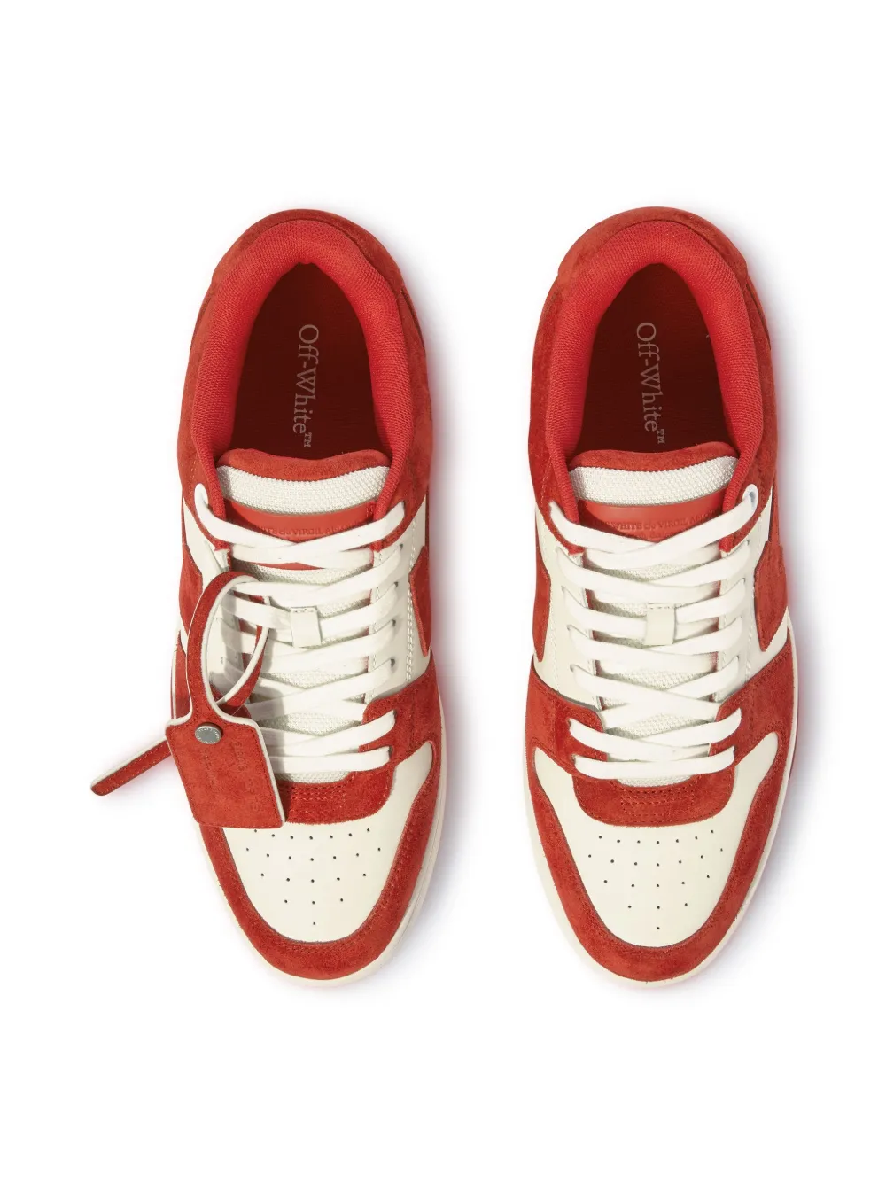 Off-White Out Of Office sneakers Rood