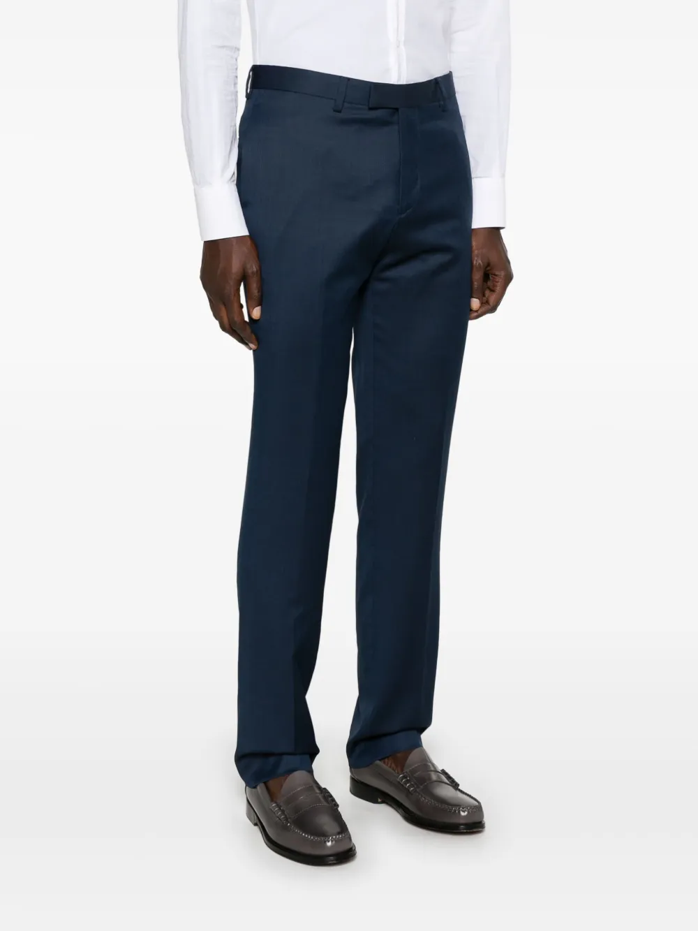 SANDRO Wollen broek Blauw