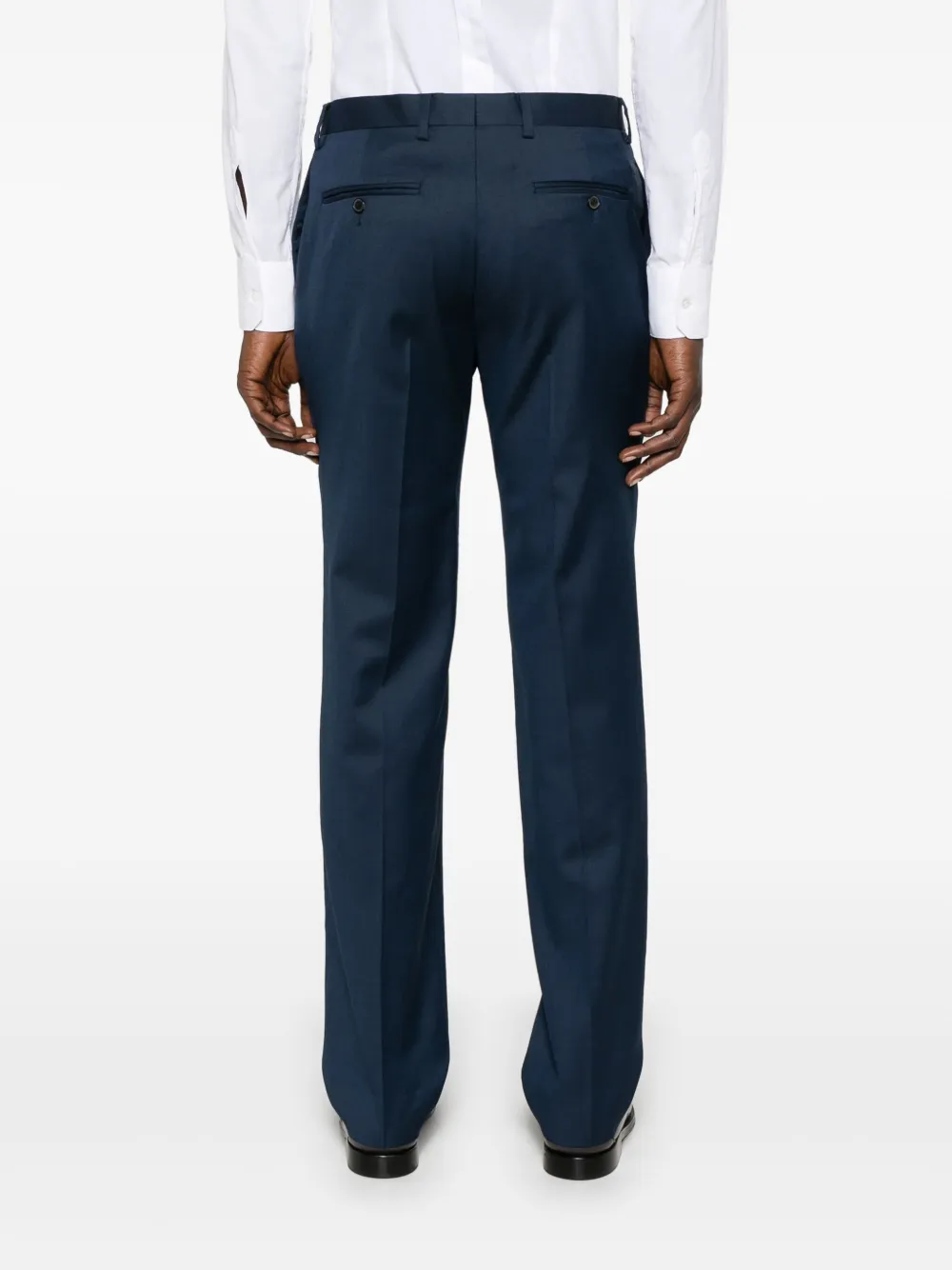 SANDRO Wollen broek Blauw