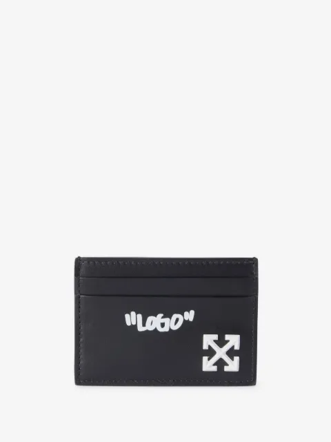 Off-White Jitney leather card holder