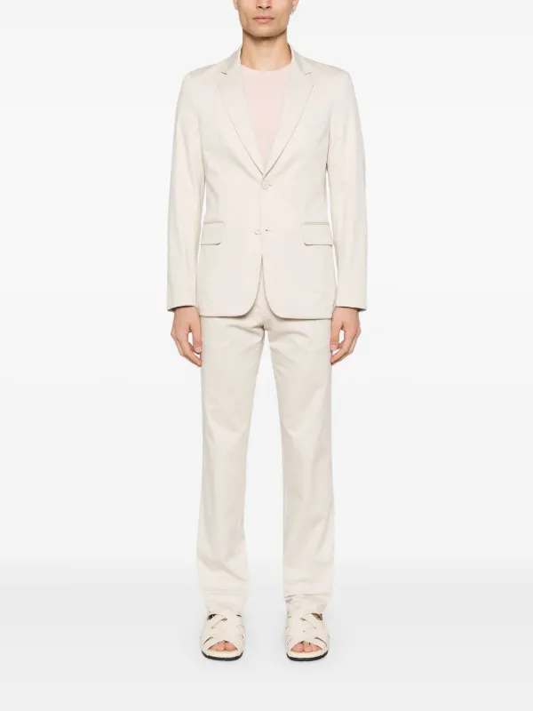 SANDRO straight-leg Tailored Trousers Neutrals FARFETCH VN