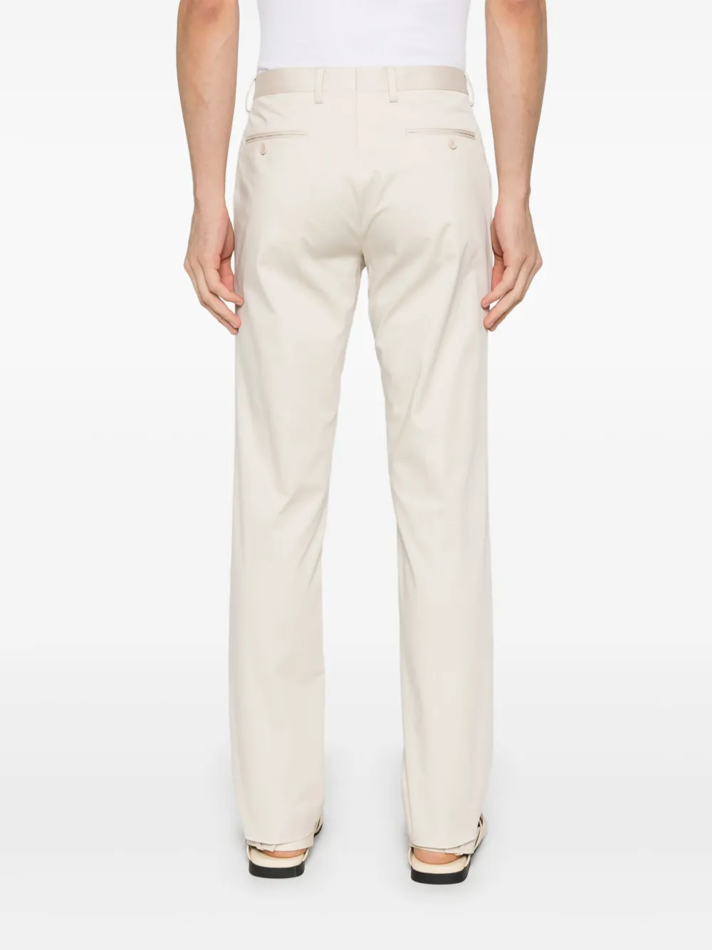 SANDRO Straight pantalon Beige