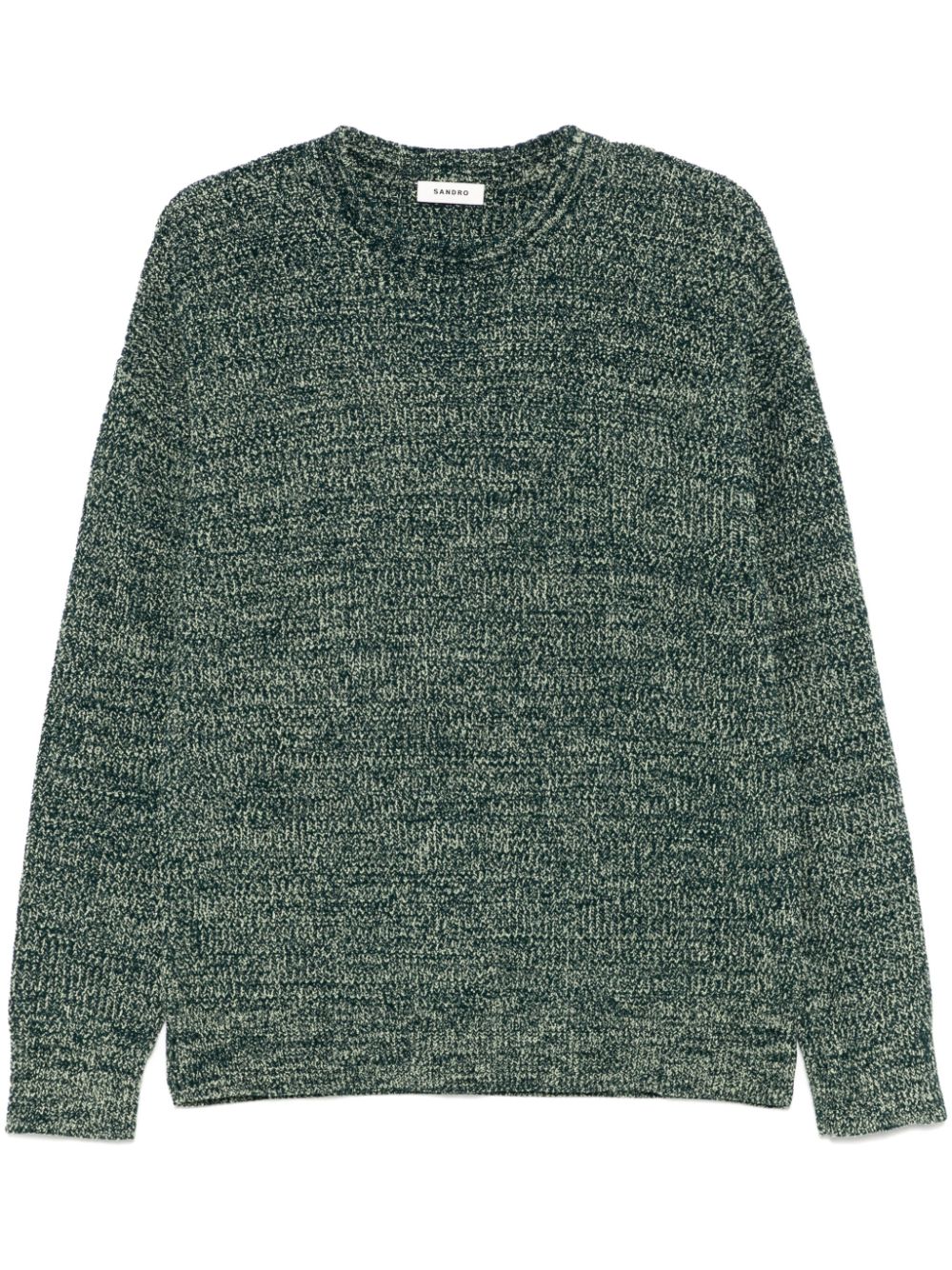 mélange-effect sweater