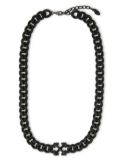 Off-White Arrow chain necklace - Black