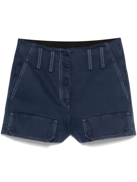 SANDRO faux pocket-detail shorts