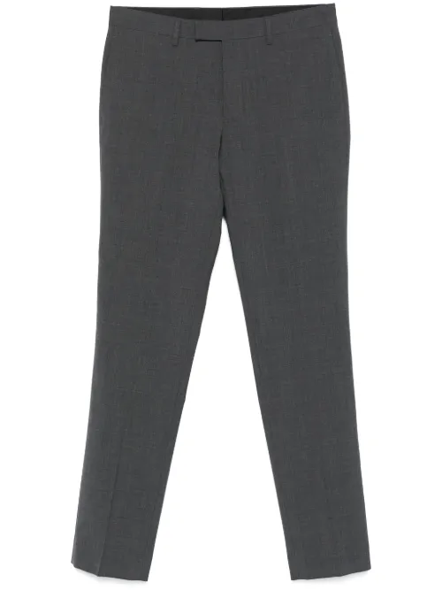 SANDRO pantalon en laine - Gris - SANDRO - Modalova