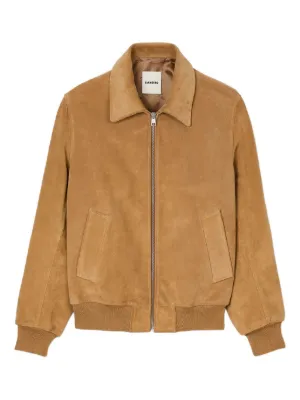 ＊人気＊ SANDRO  オーバーサイズ レザージャケット SANDRO メンズ レザージャケット通販 - FARFETCH