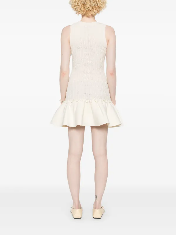 SANDRO ニットドレス | ニュートラル | FARFETCH JP