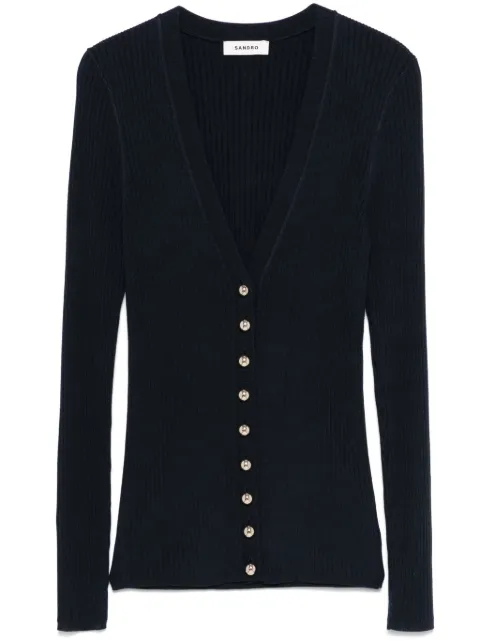 SANDRO ribbed cardigan