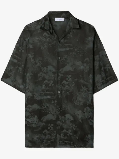 Off-White camisa bowling Fresco
