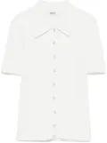 SANDRO ribbed shirt - White