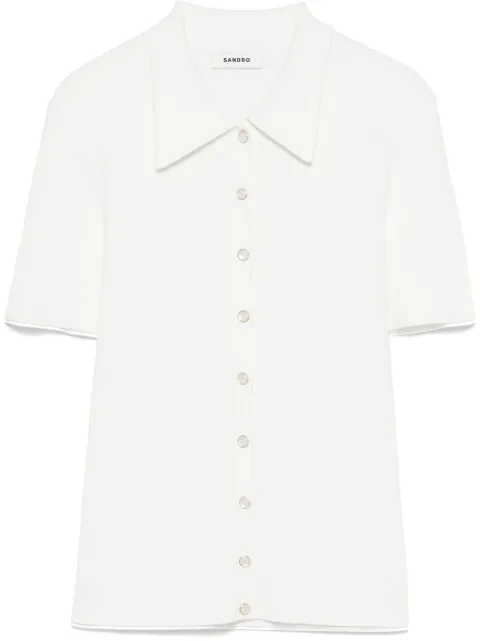 SANDRO ribbed shirt