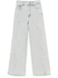 SANDRO sequin-embellished jeans - Blue