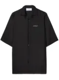 Off-White Barber Arrow bowling shirt - Black