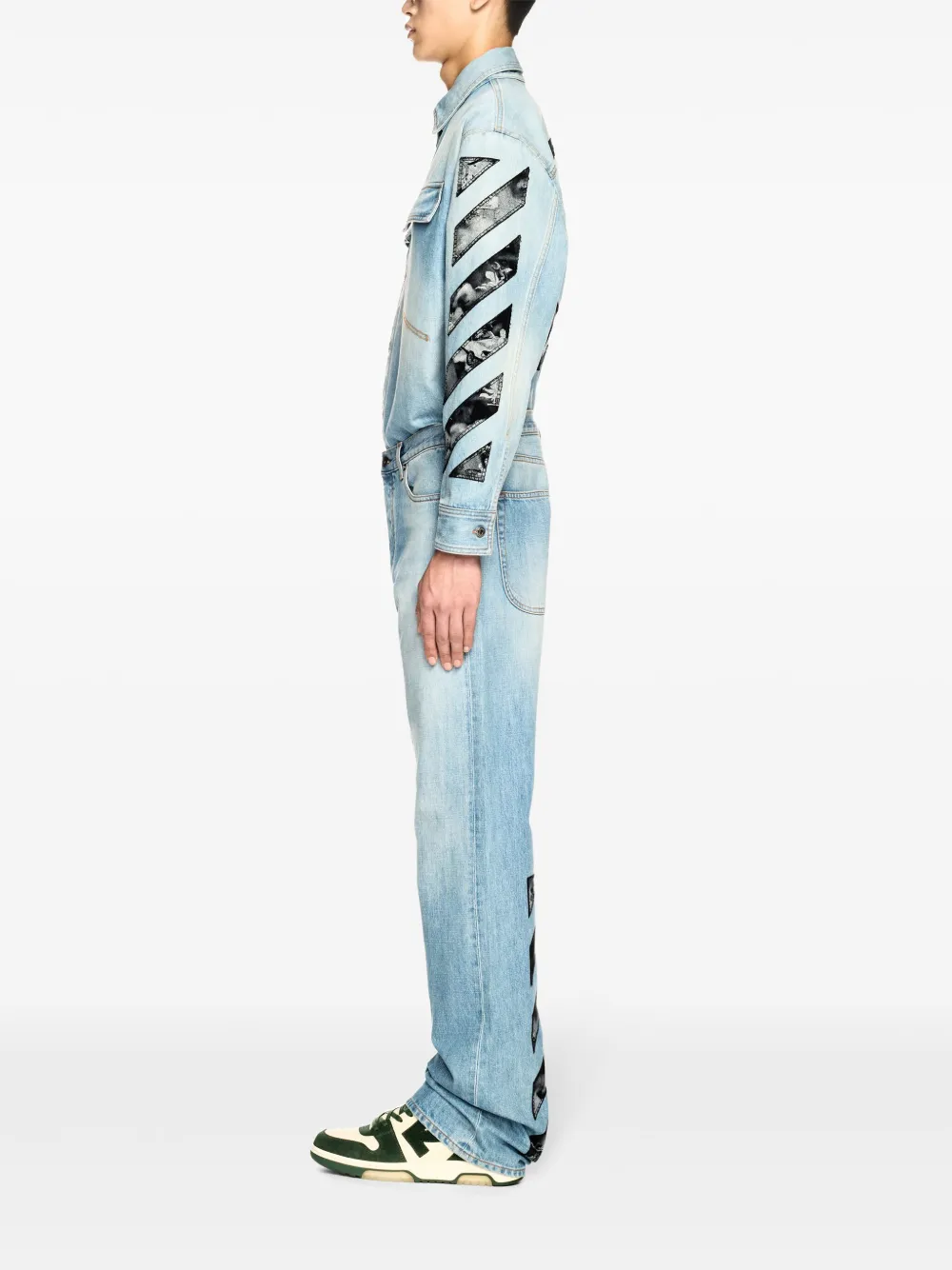 Off-White Fresco broek Blauw