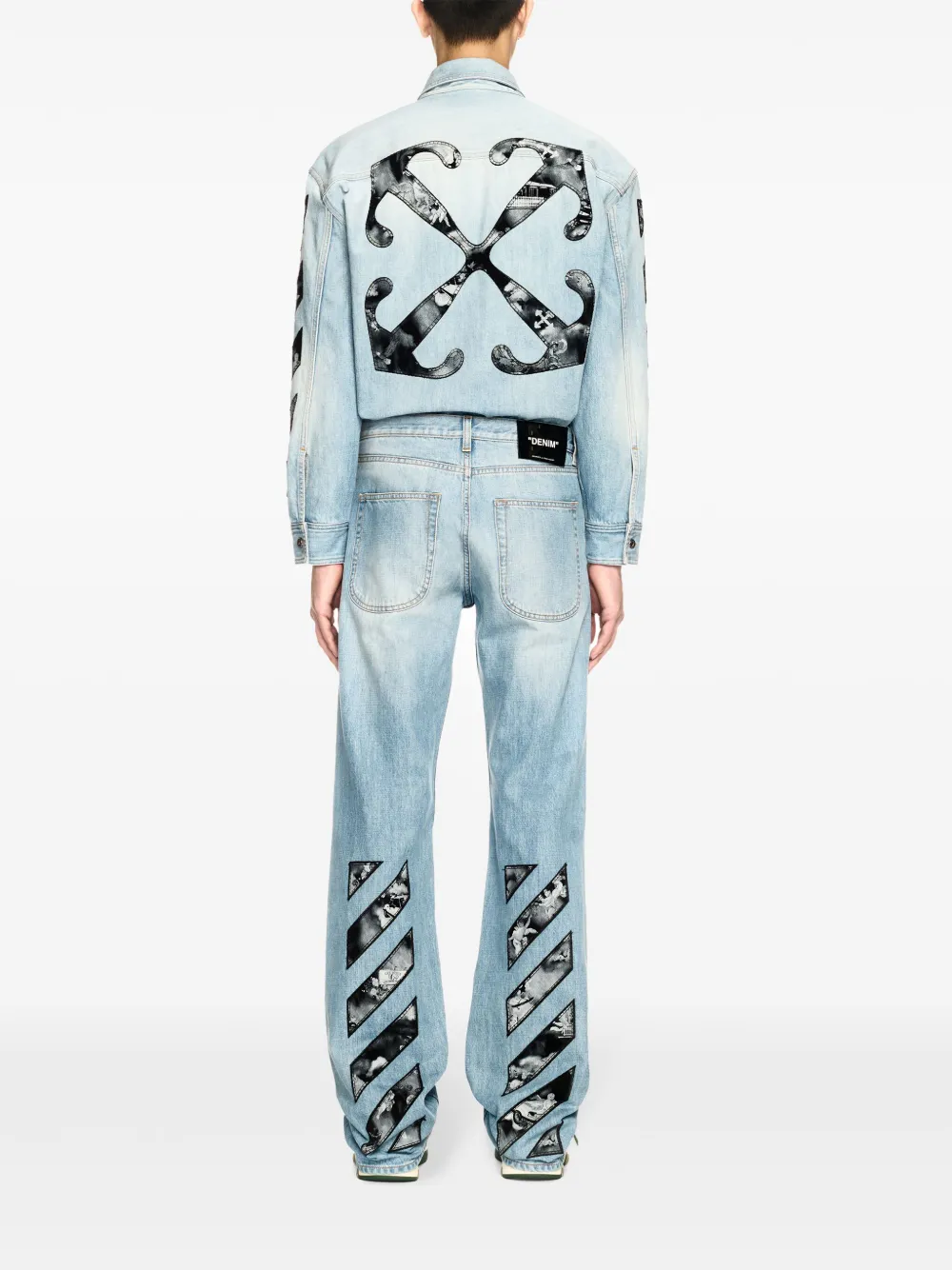 Off-White Fresco broek Blauw