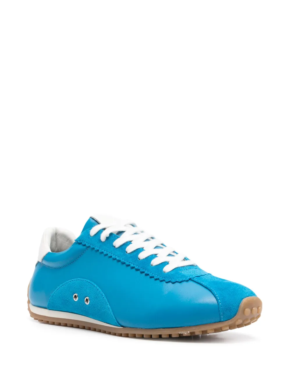 SANDRO Leren sneakers - Blauw