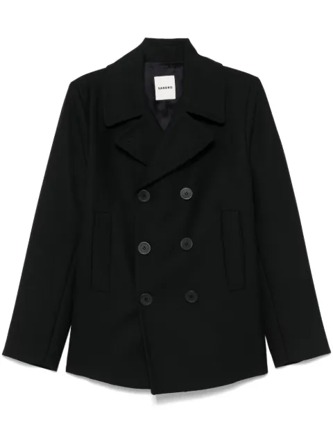 SANDRO blazer con doble botonadura