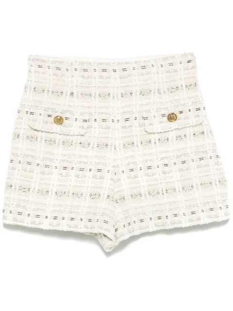 SANDRO tweed shorts