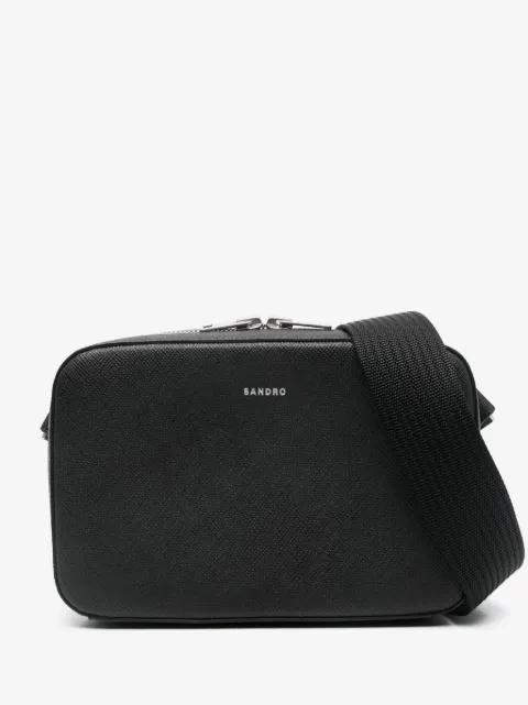 SANDRO small reconstitued leather bag
