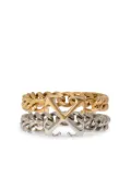 Off-White Arrow Chain ring - Silver
