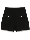 SANDRO high-waisted shorts - Black