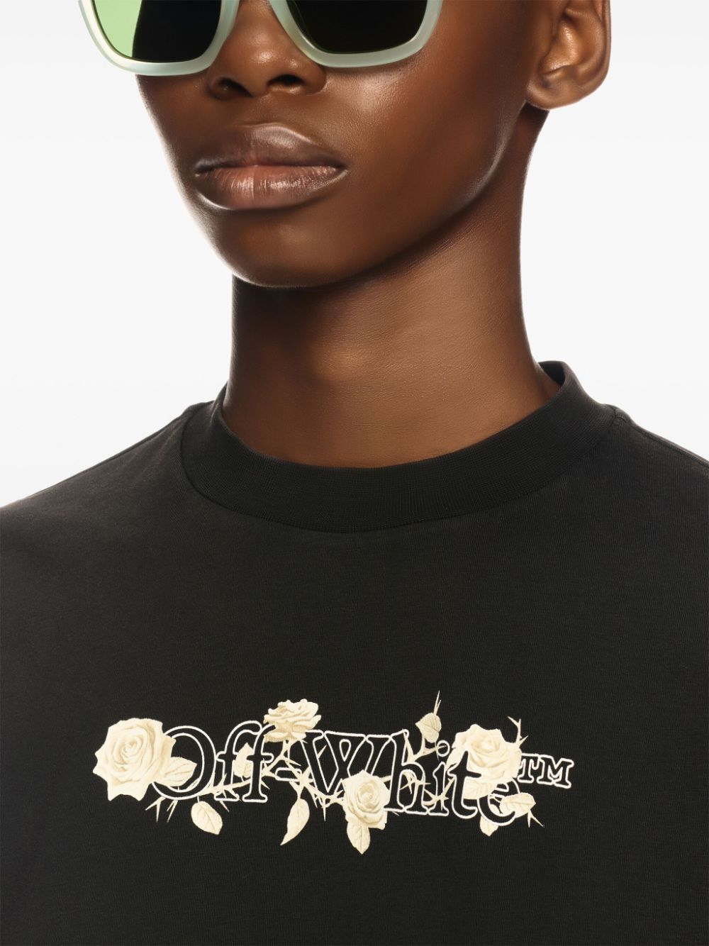 Off-White Bookish Roses T-shirt Women