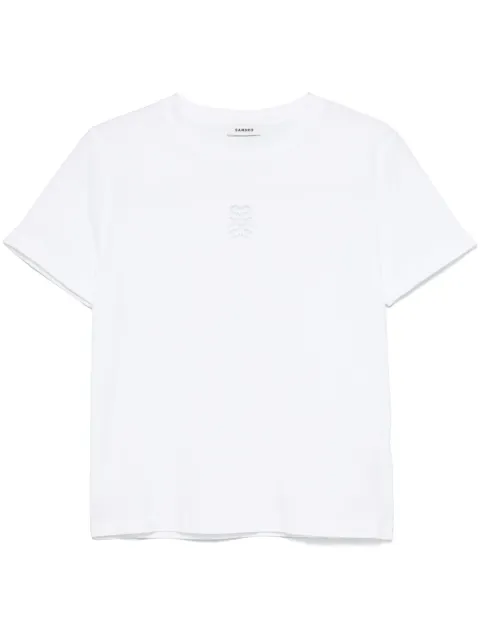 SANDRO playera con logo bordado