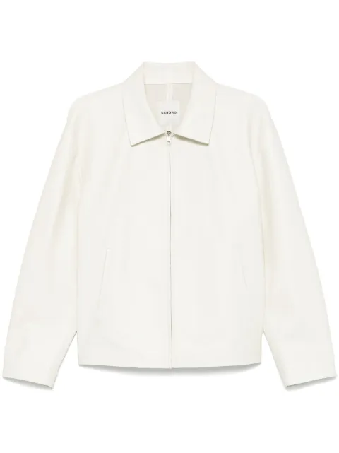 SANDRO Giacca in pelle