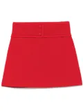 SANDRO knitted mini skirt - Red