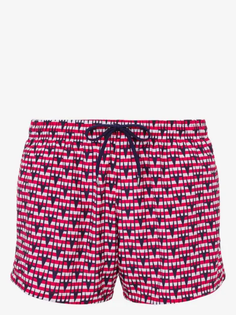 Moschino patterned swim shorts