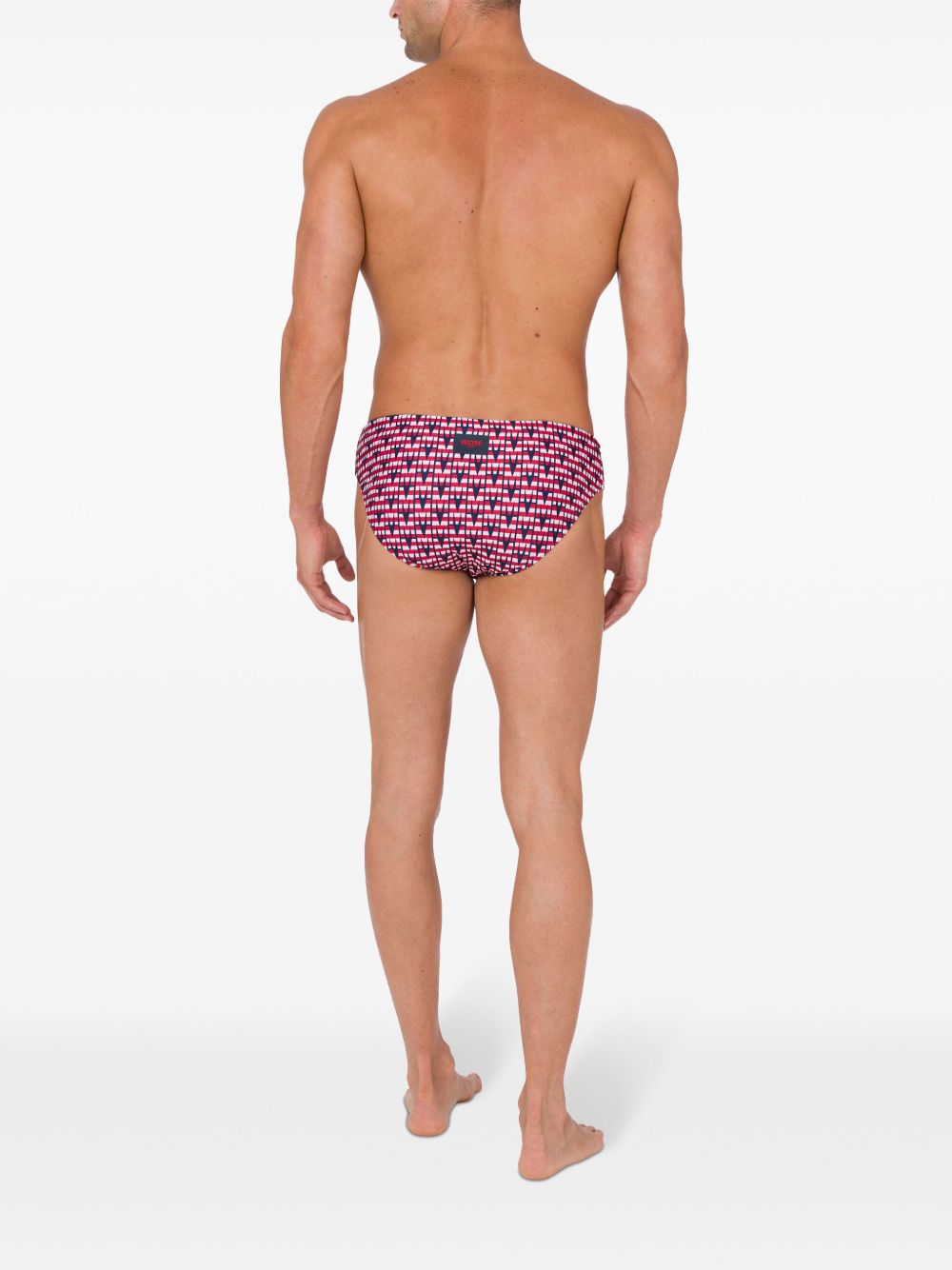 MOSCHINO PATTERNED SWIM BRIEFS