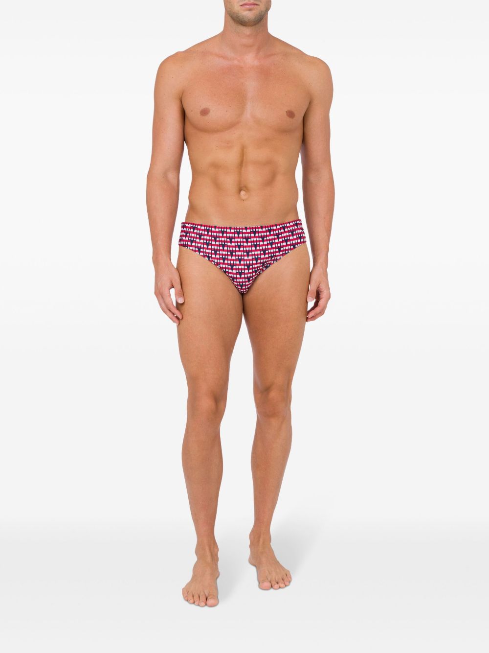 MOSCHINO PATTERNED SWIM BRIEFS