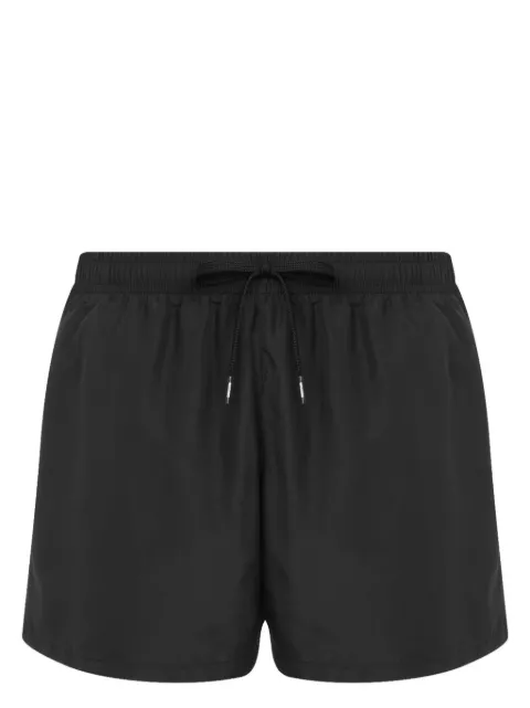 Moschino logo-print swim shorts