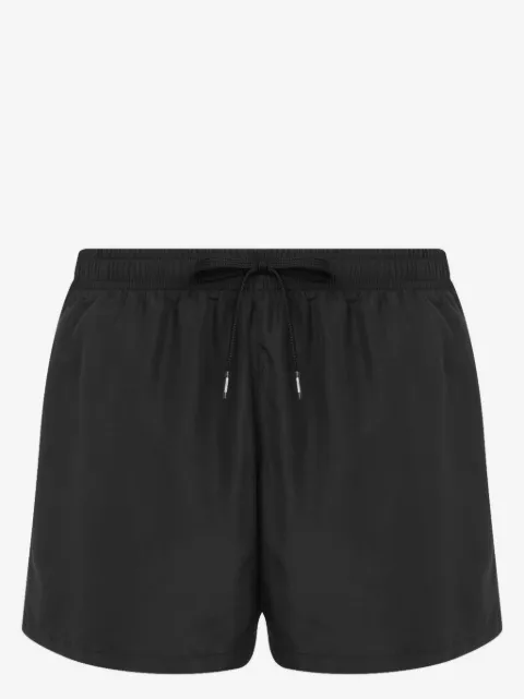 Moschino shorts de playa con logo estampado