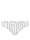 Moschino logo-print swim briefs - White