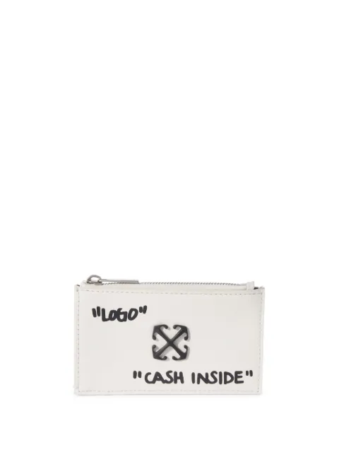 Off-White Jitney Quote card holder 