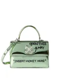 Off-White Jitney 1.4 tote bag - Green