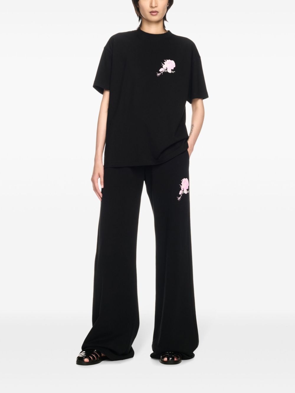 Off-White Roses Arrows trainingsbroek Zwart