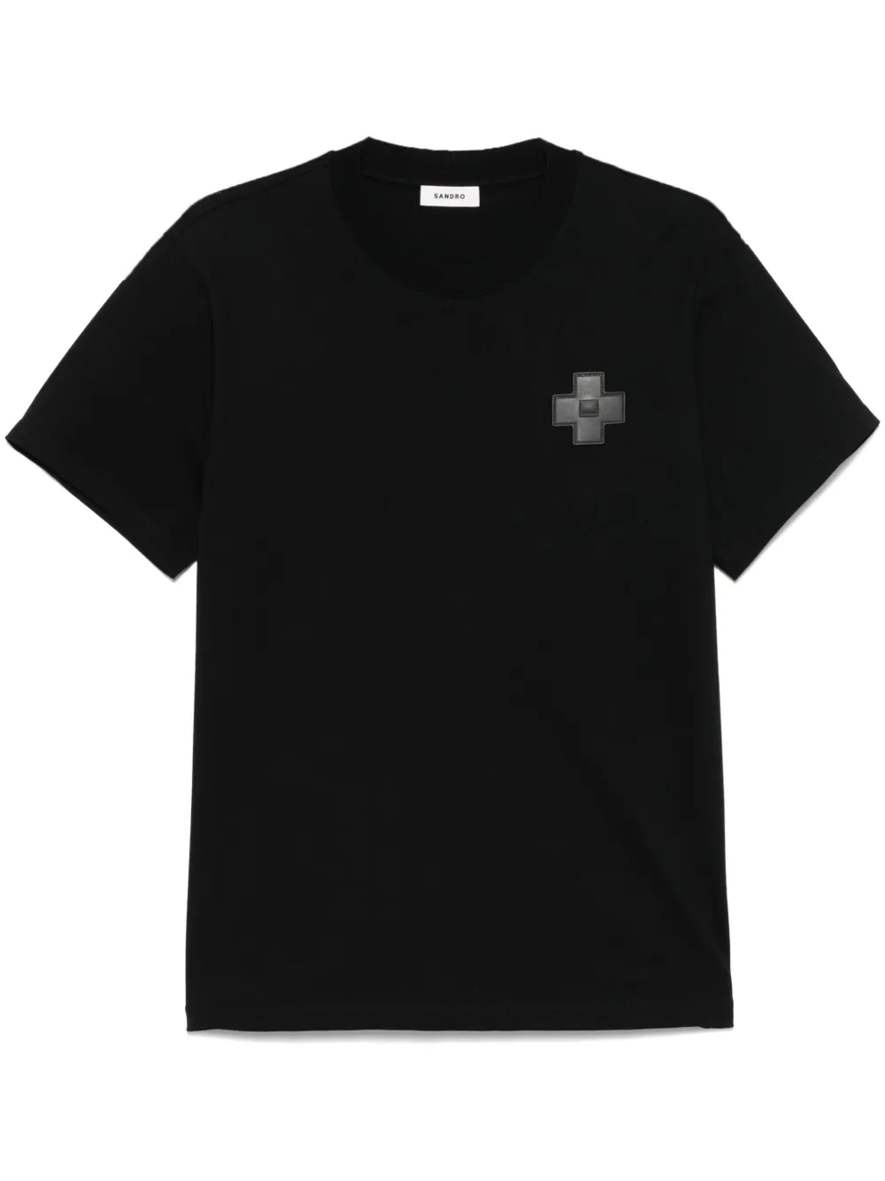 SANDRO playera con parche del logo | negro | Image 1