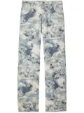 Off-White Fresco Tapestry jeans - Blue